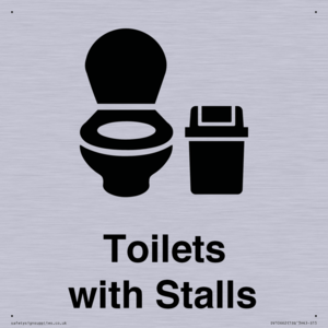 Toilets: Stalls with Sanitary Bin